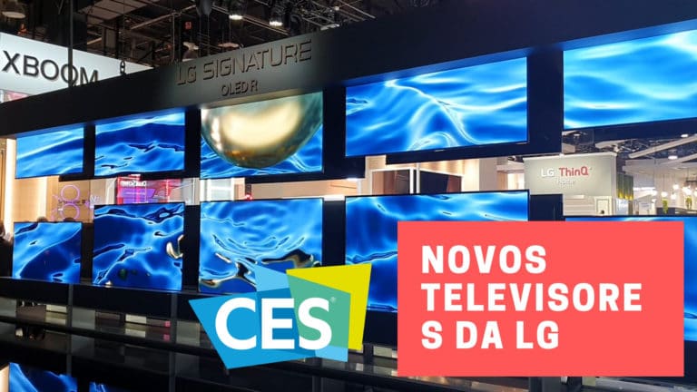 Novos televisores da LG