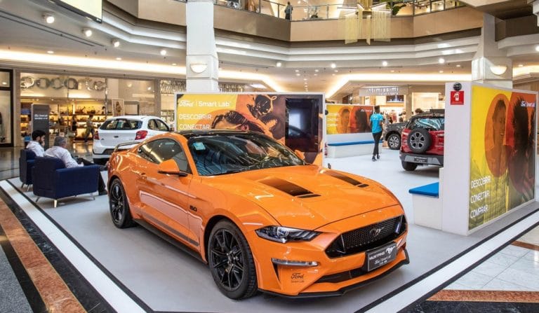Ford inaugura em São Paulo, no shopping Eldorado, o primeiro espaço "Smart Lab"