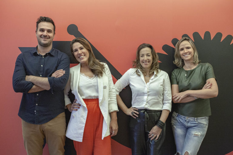 Saulo Colasanti, Anna Santanna, Carol Escorel e Janaína Pacheco