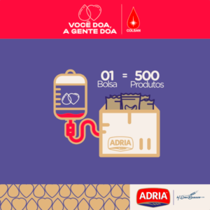 Doação de Sangue - Campanha Adria