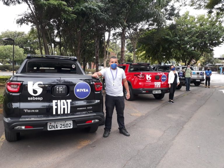 Marcas Nivea, Fiat, Sabesp, Leo se unem