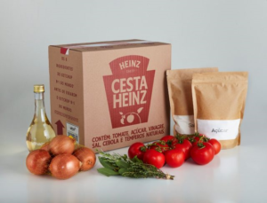 Heinz - Cesta com ingredientes