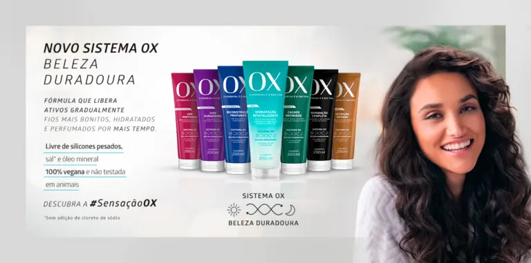 Campanha OX com Debora Nascimento