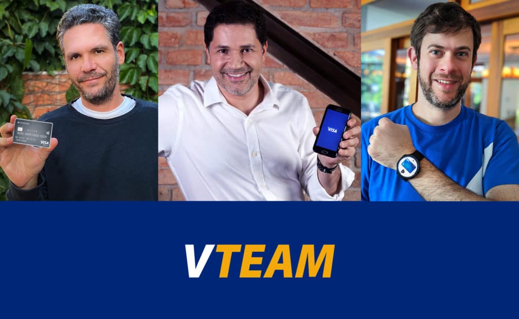 Board- VTeam - David Laloum_CEO da Y&R Brasil - Sergio Giorgetti_VP de Mkt da Visa - Roberto Grosman_co-CEO da F.biz