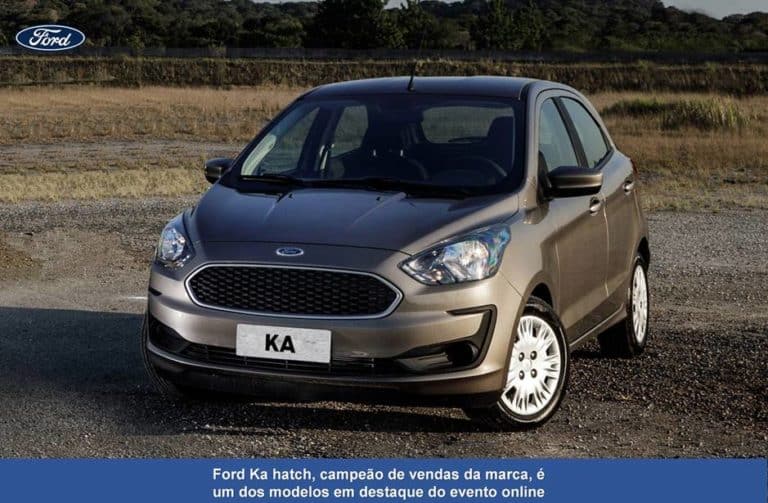 Ford promove a primeira live de vendas