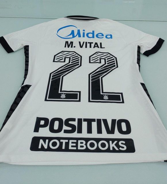 Camisa Corinthians - Novo patrocinador Positivo