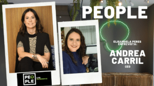 Elisangela Peres entrevista Andrea Carril, da agência People
