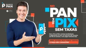 Rodrigo Faro estrela campanha "No PAN tem PIX"