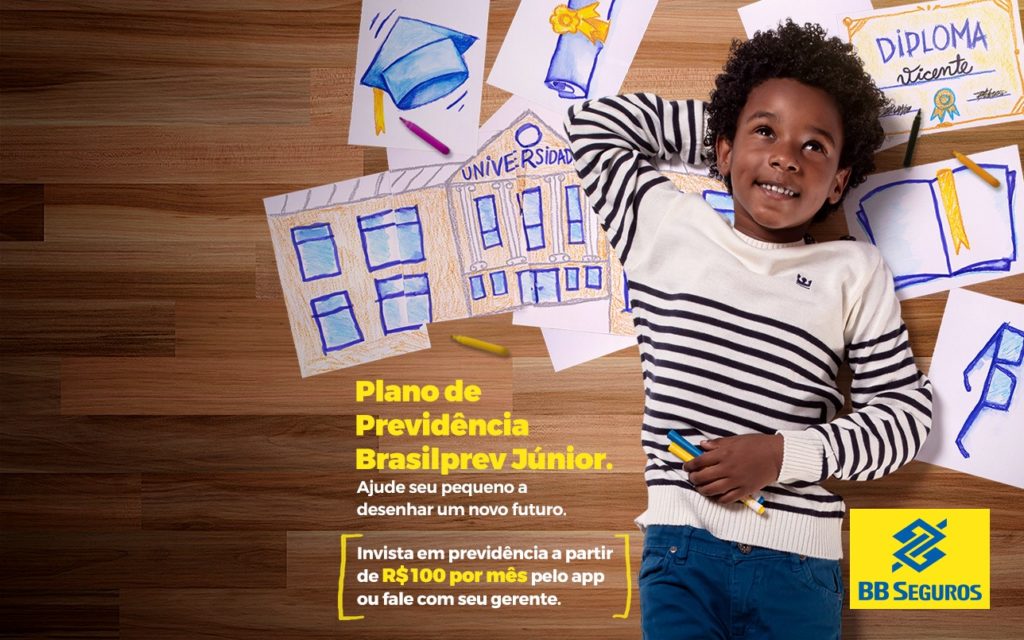Brasilprev ressalta a importância de planejar o futuro das crianças.