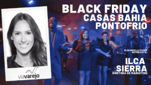 Elisangela Peres entrevistou Ilca Sierra, diretora de marketing da Via Varejo sobre a Black Friday da Casas Bahia e Pontofrio deste ano.