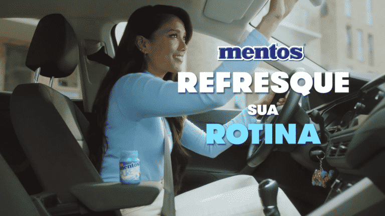 Mentos traz momento refrescante para a rotina do "novo normal".