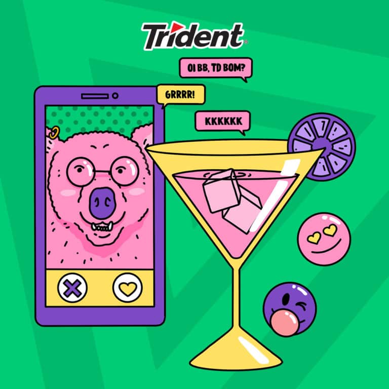 Trident e Spotify ajudam a destravar papos do cotidiano.