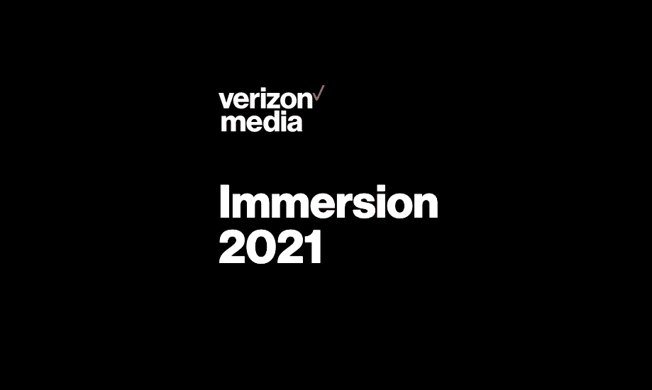 Verizon Media realiza evento de experiência imersiva.