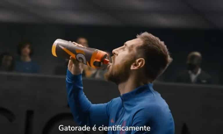 Gatorade reforça a importância da hidratação com grandes nomes do esporte.