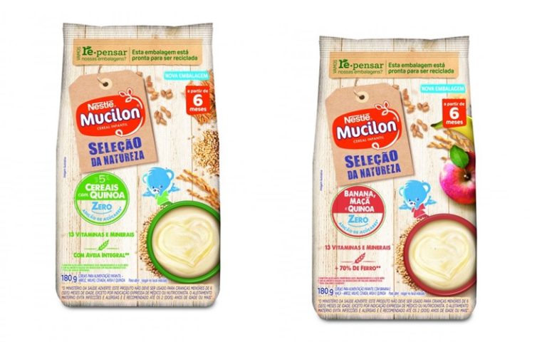 Mucilon lança nova embalagem 100% desenhada para reciclagem.