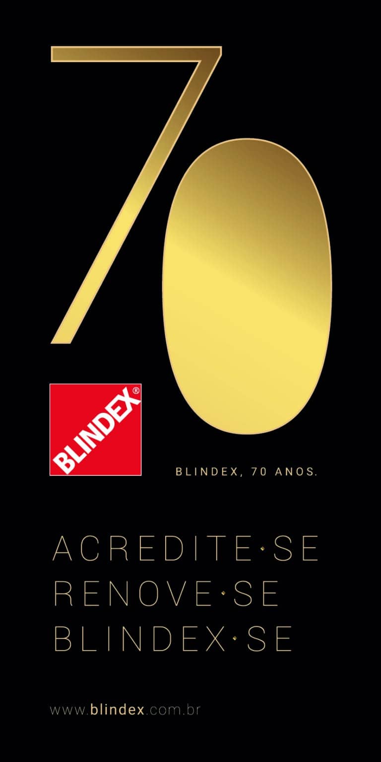 Blindex comemora 70 anos de história.
