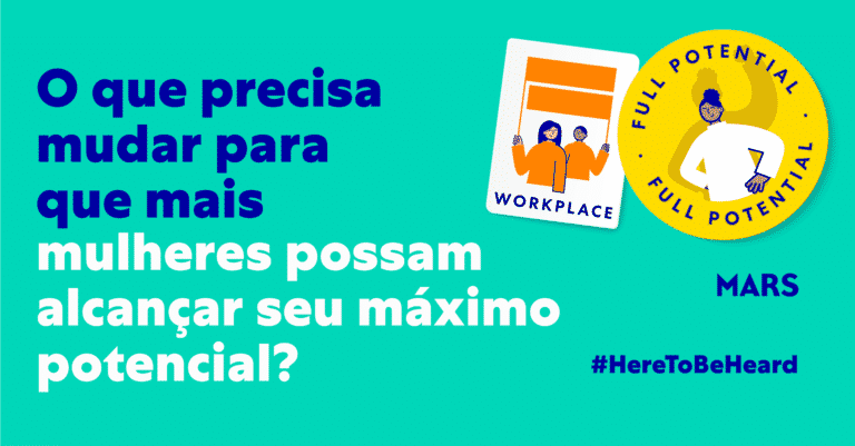 Mars convida brasileiras a participarem de estudo global para promover igualdade de gênero.