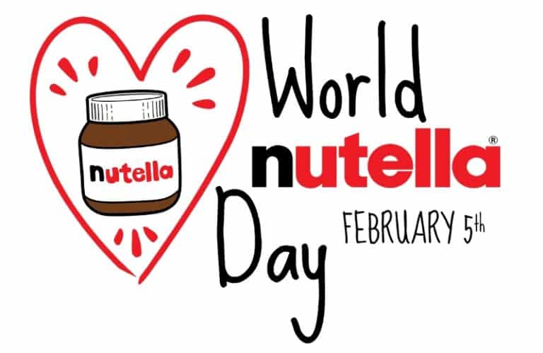 No Dia Mundial da Nutella, marca comemora o amor de seus fãs.