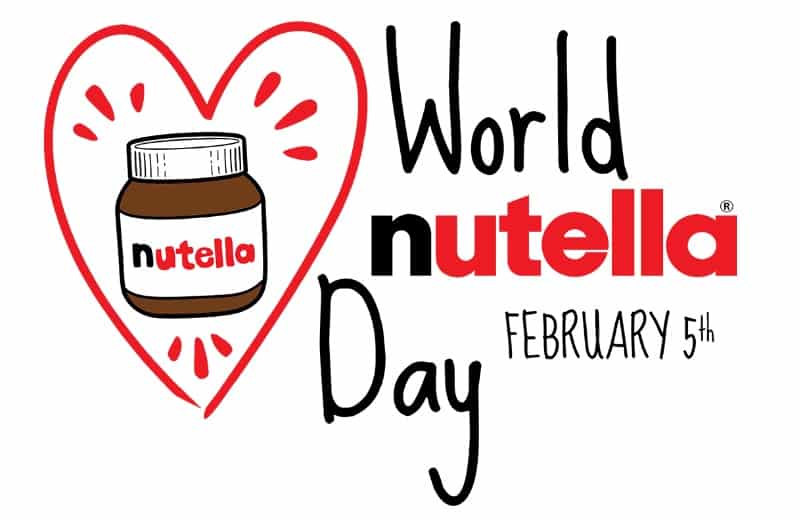 No Dia Mundial da Nutella, marca comemora o amor de seus fãs.