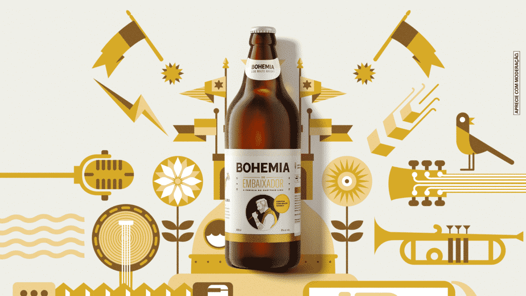 Cervejaria Bohemia lança "Bohemia do Embaixador".