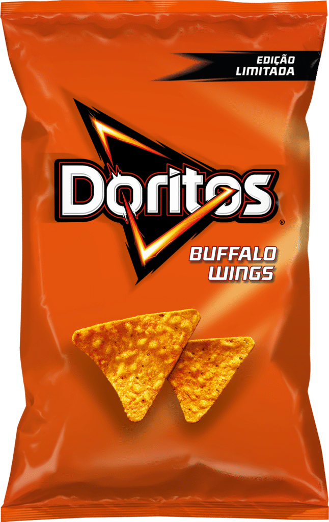 Doritos lança sabor 'Buffalo Wings' em edição limitada no Brasil.