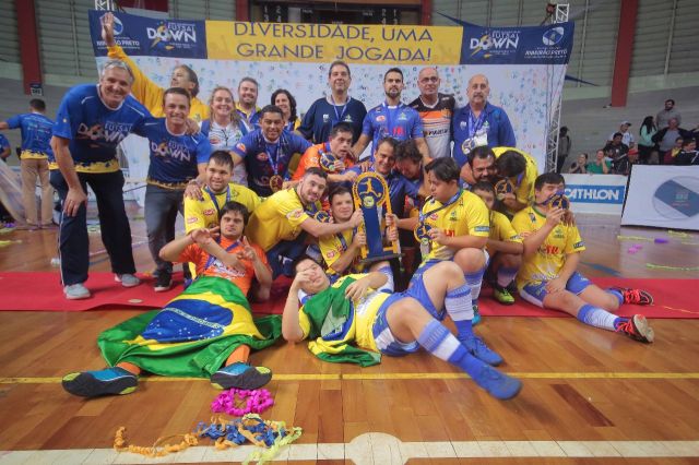 Gillette se torna patrocinadora oficial da Seleção Brasileira de Futsal Down.