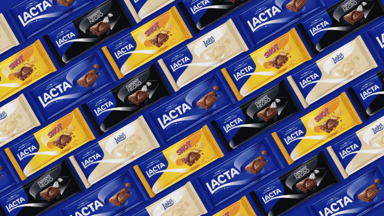 Lacta apresenta nova identidade visual.