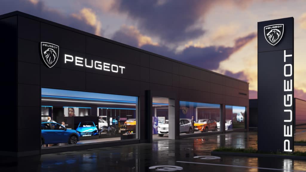 Peugeot apresenta seu novo logo.