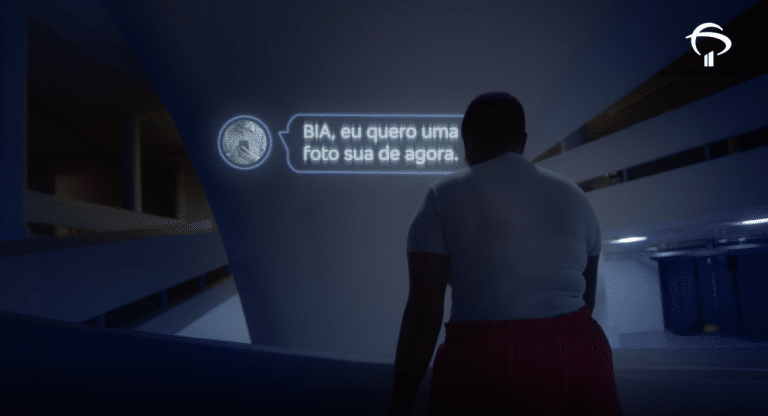 Bradesco aborda o assédio contra as mulheres.