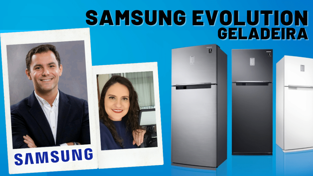 Geladeira Samsung Evolution - Elisangela Peres entrevista Caio Marques, Gerente Sênior de Produtos da divisão de Home Appliances da Samsung Brasil