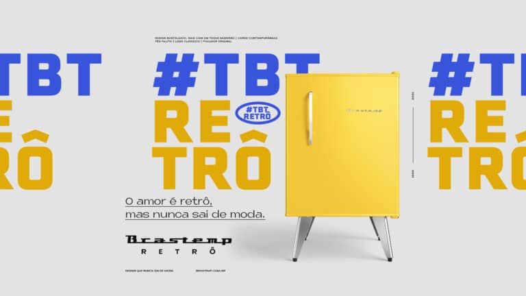 Brastemp lança campanha #TBTRETRÔ