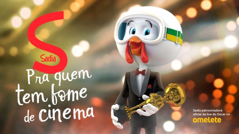 Sadia e Omelete na transmissão do Oscar 2021
