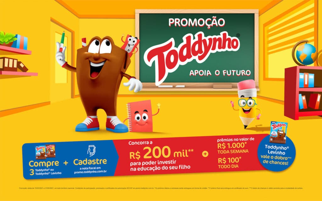 Toddynho lança promoção “Lanche Premiado” em parceria com Kero Coco