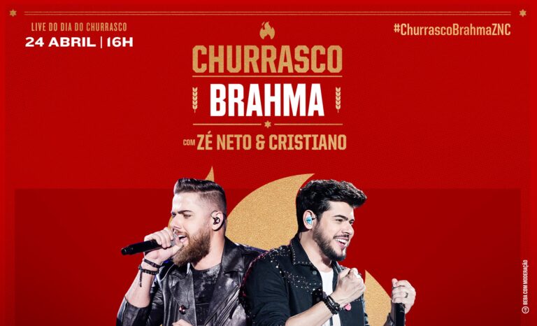 Frigol patrocina Live Churrasco Brahma, com Zé Neto e Cristiano