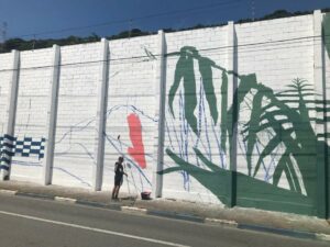 A marca Juçaí, que é produtora e distribuidora do açaí da palmeira juçara extraído da Mata Atlântica, está abraçando o Street Art Avenida