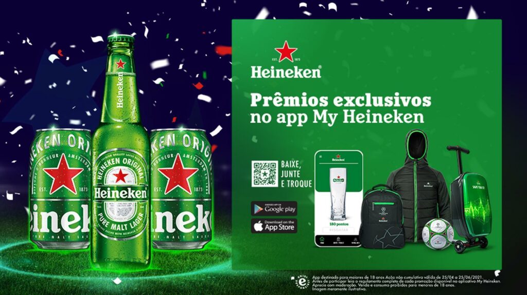 Heineken cria nova interface de contato com o consumidor e apresenta aplicativo "My Heineken"