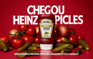 Heinz lança ketchup sabor picles e traz Julio Raw, chef do Z-Deli, como protagonista da campanha