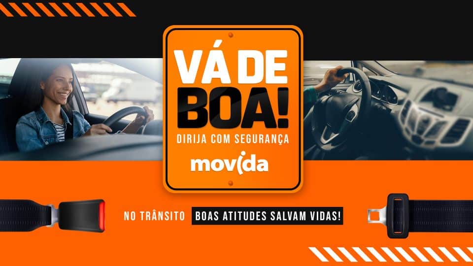 Movida lança campanha para trânsito mais seguro