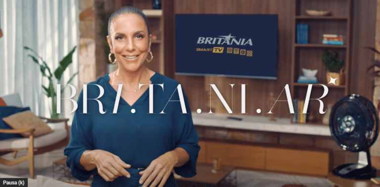 Campanha Britaniar estrelada por Ivete Sangalo - Britânia