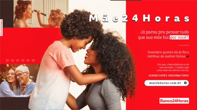 Banco24Horas GERA EXTRATO DO AMOR DAS MÃES