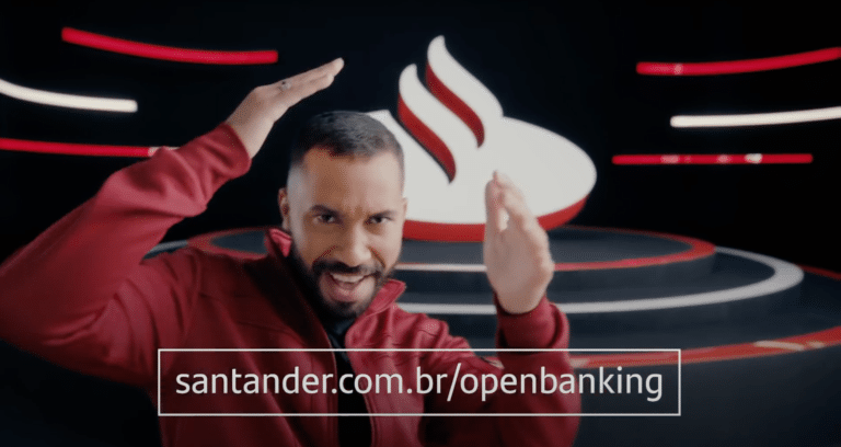 Gil é o novo garoto propaganda do Santander