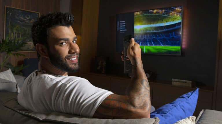Philips Áudio e Vídeo estreia campanha com Gusttavo Lima no intervalo da Libertadores