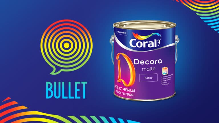 Bullet amplia escopo em Coral