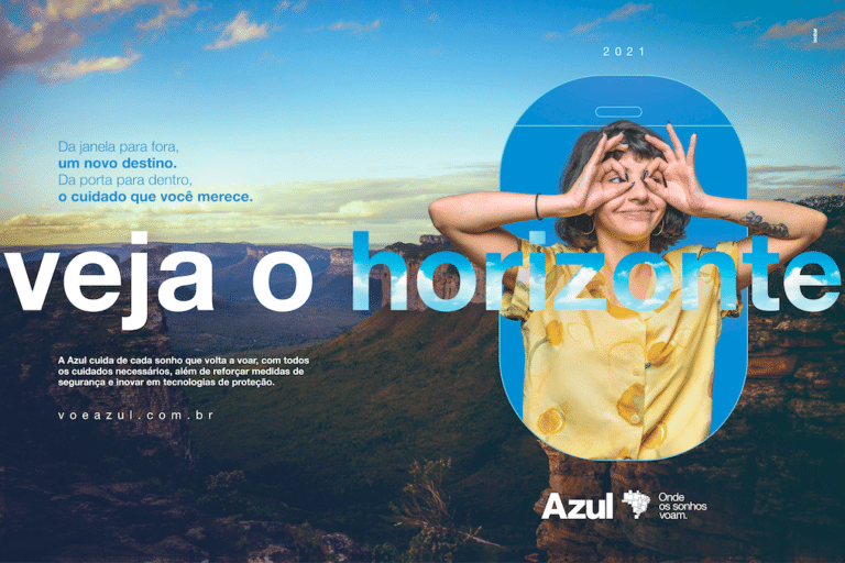 A Azul traz nova campanha de marketing