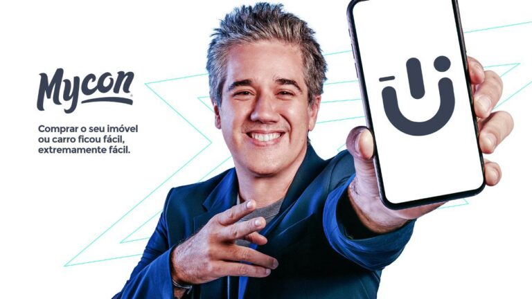 Rogério Flausino em campanha publicitária da Mycon