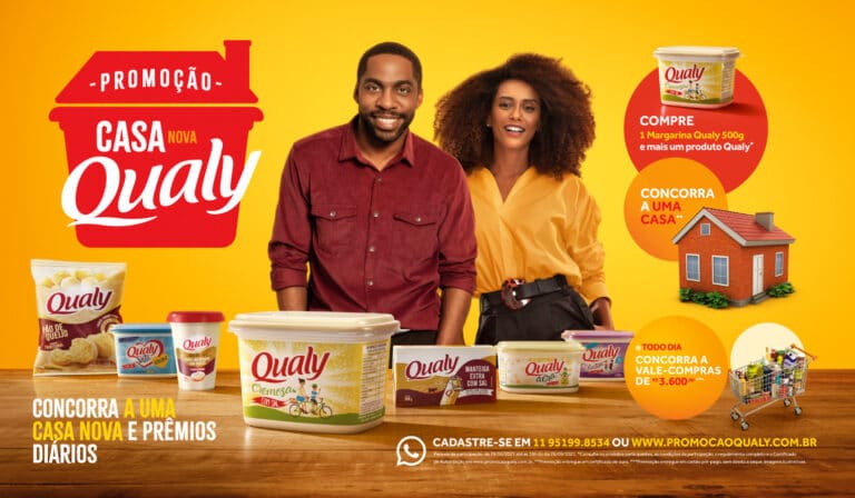 Taís Araújo e Lázaro Ramos em "Casa Nova Qualy"