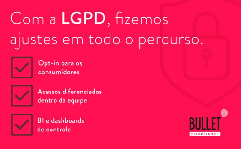 Bullet explica LGPD e alerta para os cuidados