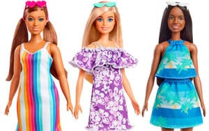 Barbie tem primeira coleção feita de plástico reciclado
