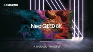 Samsung traz campanha para TVs Neo QLED 8K