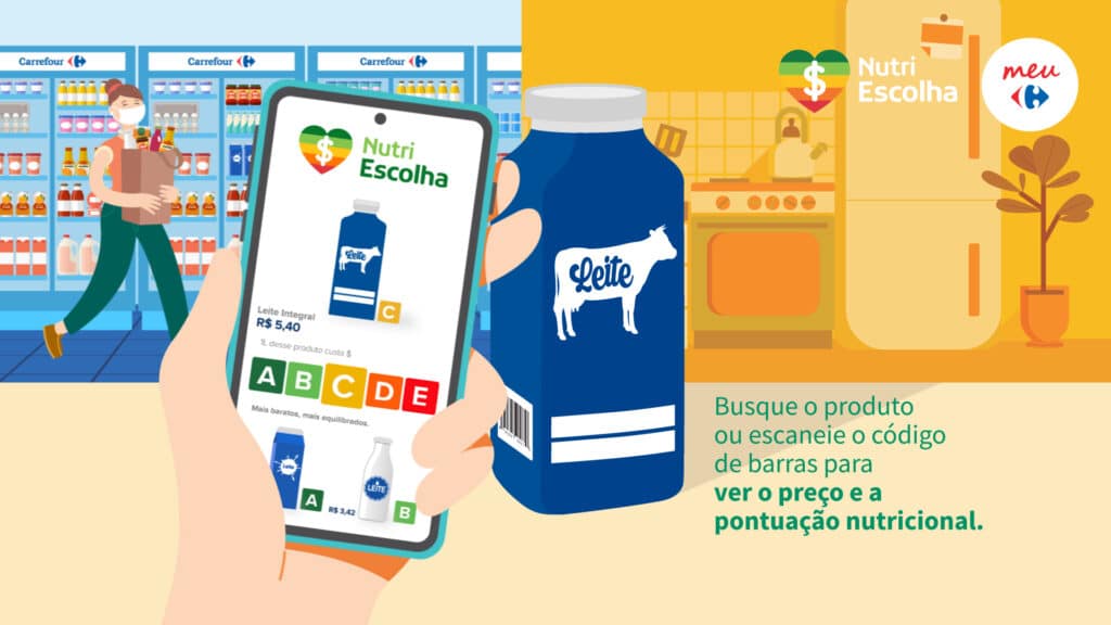 Carrefour disponibiliza ferramenta Nutri Escolha